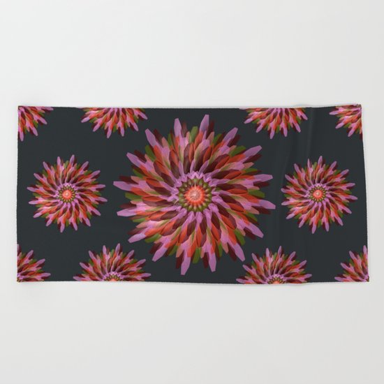 Falling Bloom Beach Towel