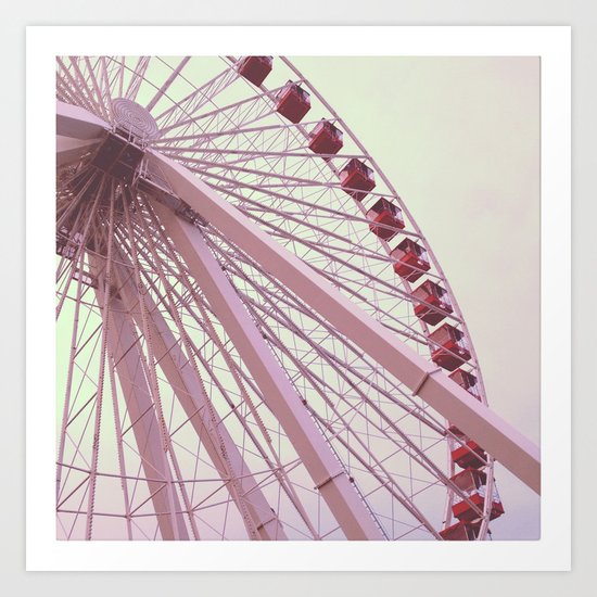 Farris Wheel Art Print