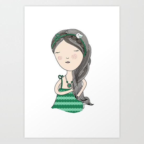 Menta Art Print