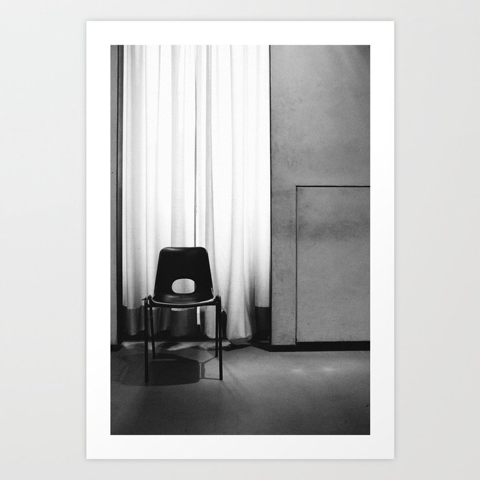 A chair in Florence Art Print