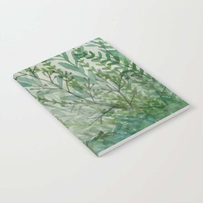 Ferns and Fog Notebook