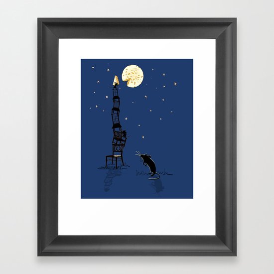 Say Cheese Framed Art Print