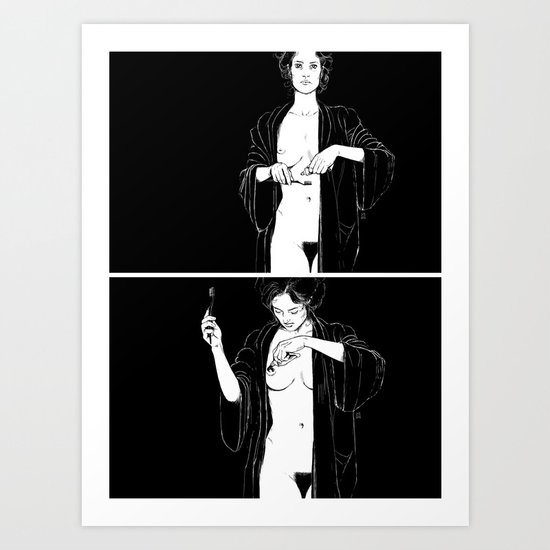 Mirror, pts. 1 & 2 Art Print