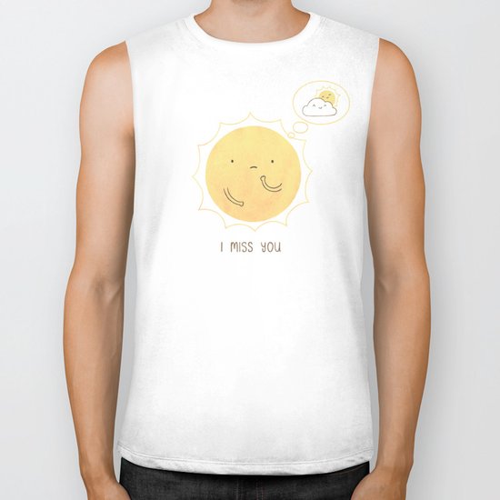 I Miss You Biker Tank