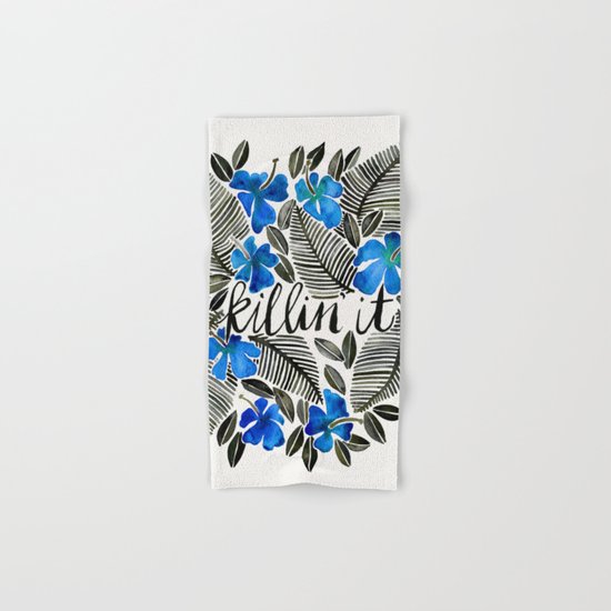 Killin' It – Tropical Blue Hand & Bath Towel