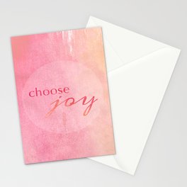 Choose Joy Stationery Cards