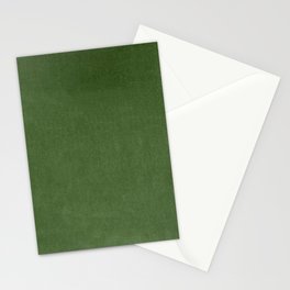 Sage Green Velvet texture Stationery Card