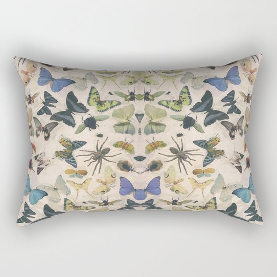 Insect Jungle Rectangular Pillow