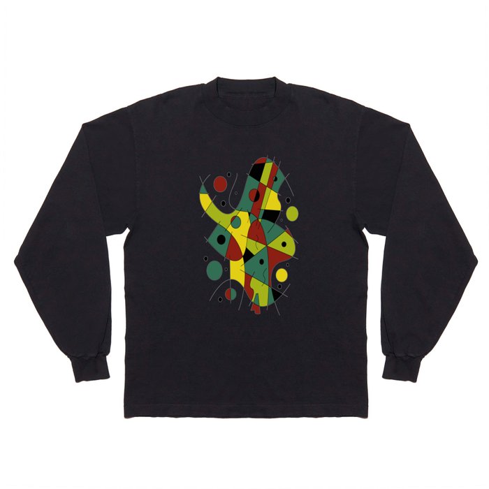 Abstract #226 The Cellist #2 Long Sleeve T Shirt