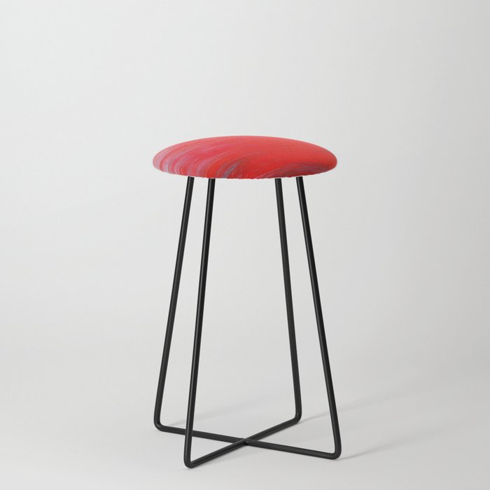 Red Rum Counter Stool