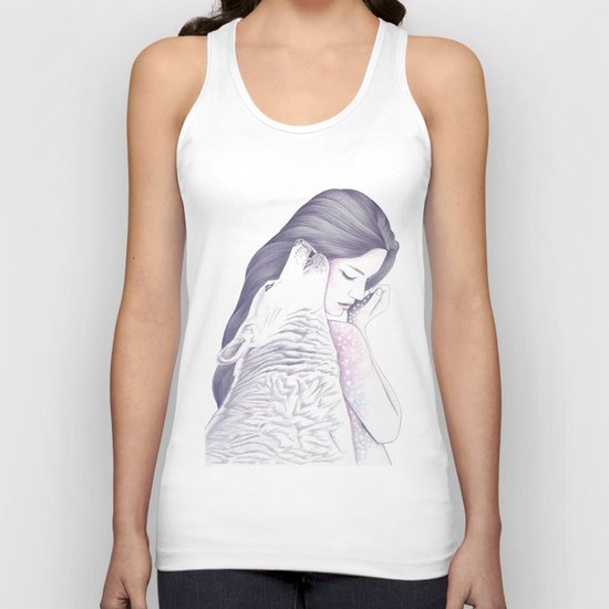Twin Souls Unisex Tank Top