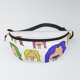 Colorful Characters Fanny Pack