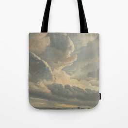 Study of Clouds with a Sunset near Rome Tote Bag