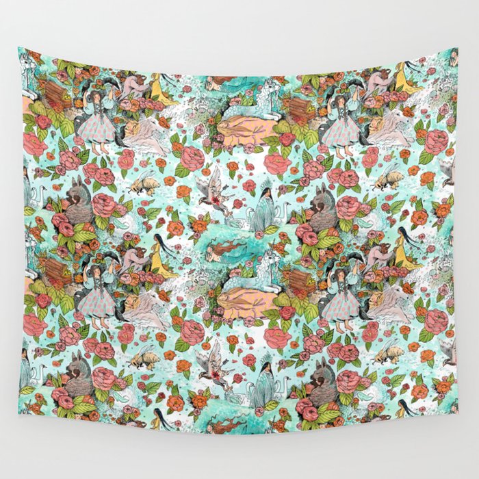 Fairy Tale Tapestry Wall Tapestry