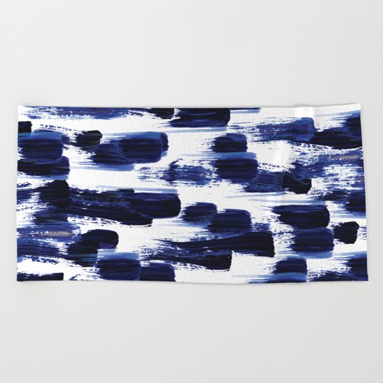 Blue mood Beach Towel