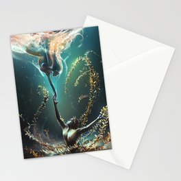 Underwater ballet Stationery Cards