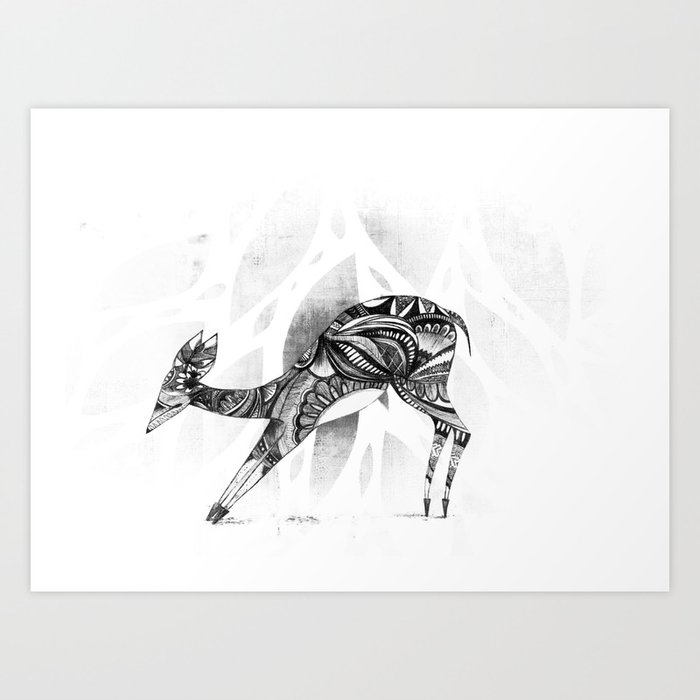 Antilope Art Print