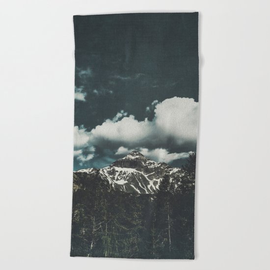 Majestic Mountain Beach Towel