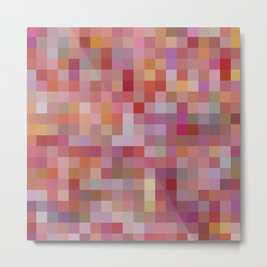 Raspberry Sorbet Metal Print