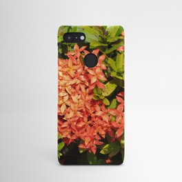 Pink Ixora Flowers  Android Case