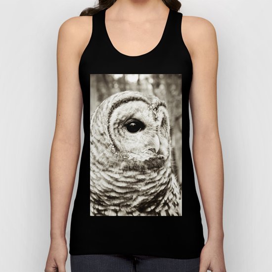 Wise Old Owl Unisex Tank Top