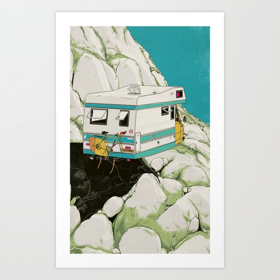 Heading South Art Print