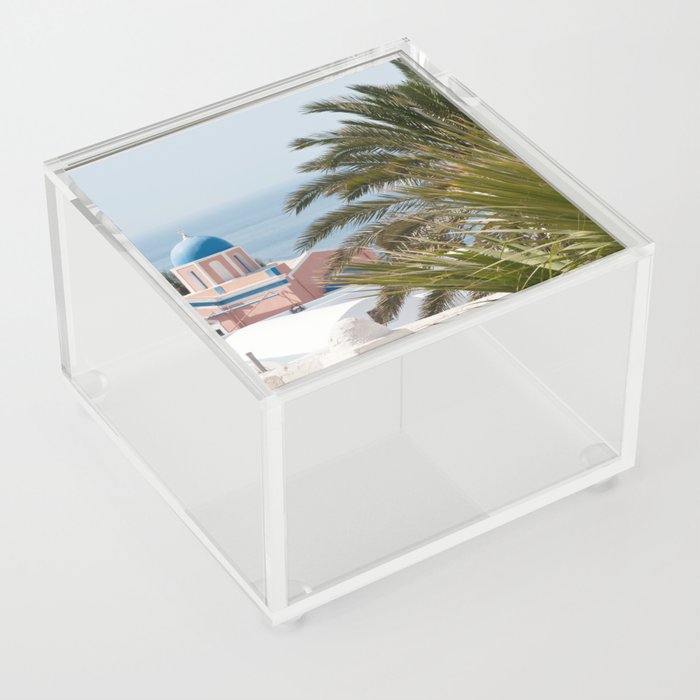 Santorini Oia Greece #2 #wall #art #society6 Acrylic Box