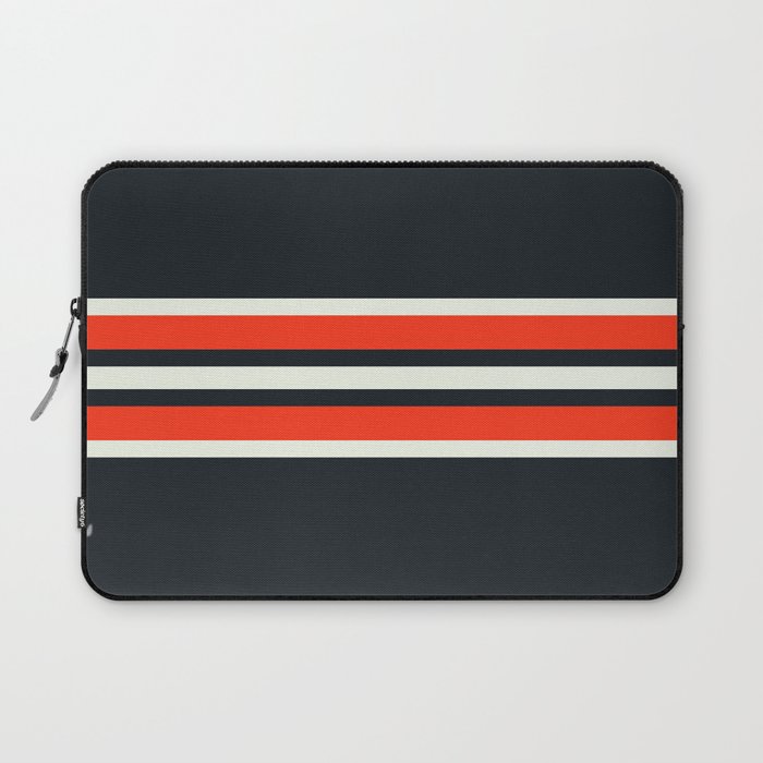 Masanori - Classic Racing Retro Stripes Laptop Sleeve