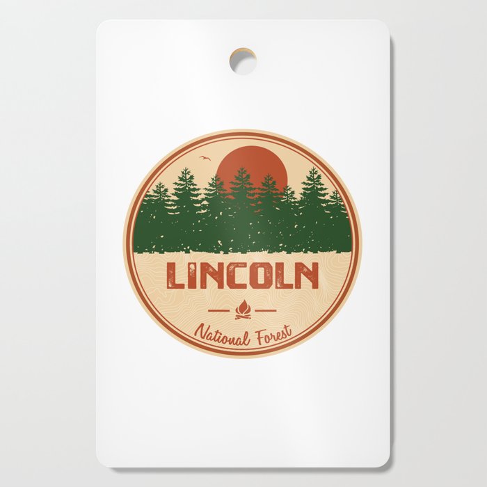Lincoln National Forest Cutting Board