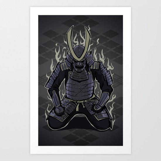 Samurai Spirit Art Print