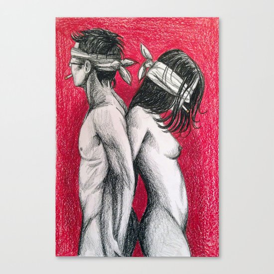 firing squad Canvas Print