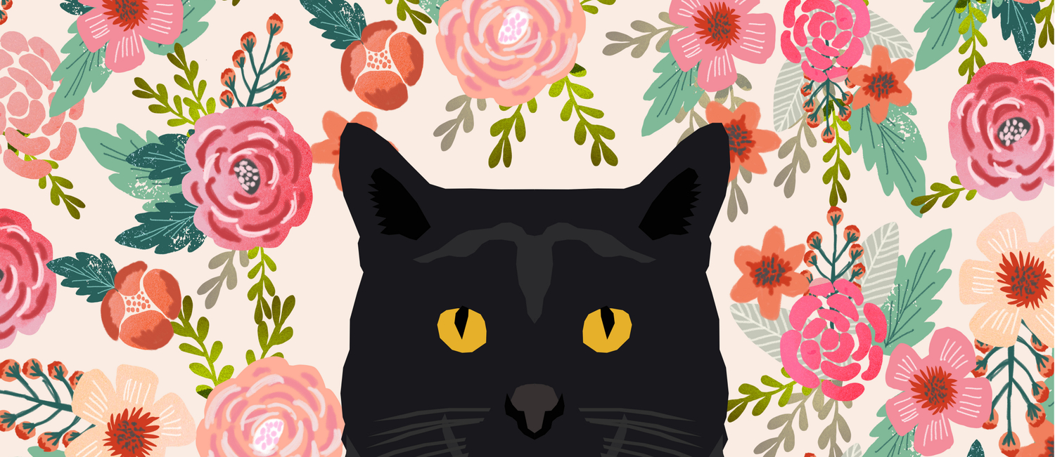 Black Cat Cat Breed Floral Pattern Background Pet Gifts Cats Kitten Mom Gifts Coffee Mug By Catclub Society6 If you're shopping for such a person, you're this guide to gifts for cat lovers includes ideas for everyone. black cat cat breed floral pattern background pet gifts cats kitten mom gifts coffee mug by catclub