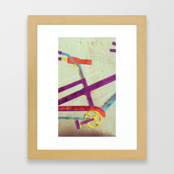 The Wild Ride {Tryptic #2} Framed Art Print