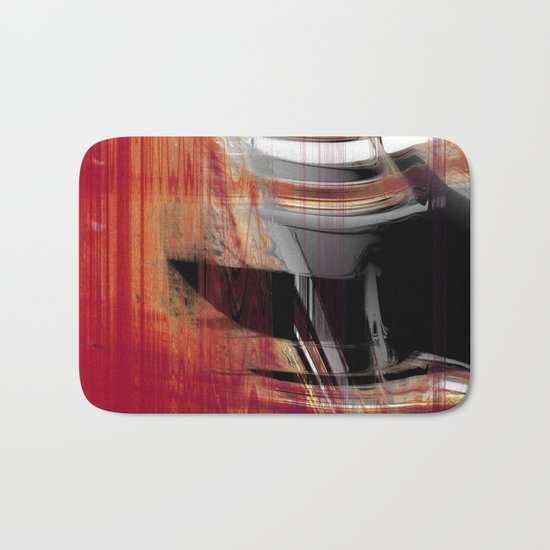 centered knife Bath Mat