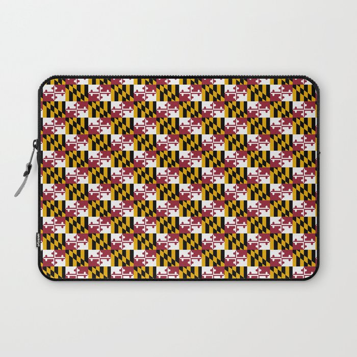 flag of maryland 2-america,usa,Old Line State,marylander, America in Miniature,Baltimore,Columbia Laptop Sleeve