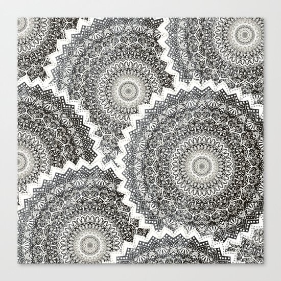 WINTER MANDALAS Canvas Print