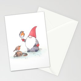 Gnome and Friends Stationery Cards