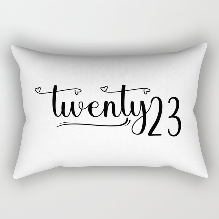 Twenty 23 2023 Rectangular Pillow