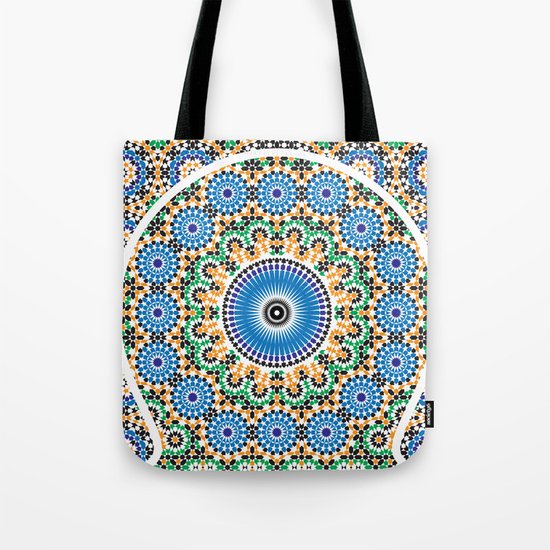 Moroccan Pattern Tote Bag