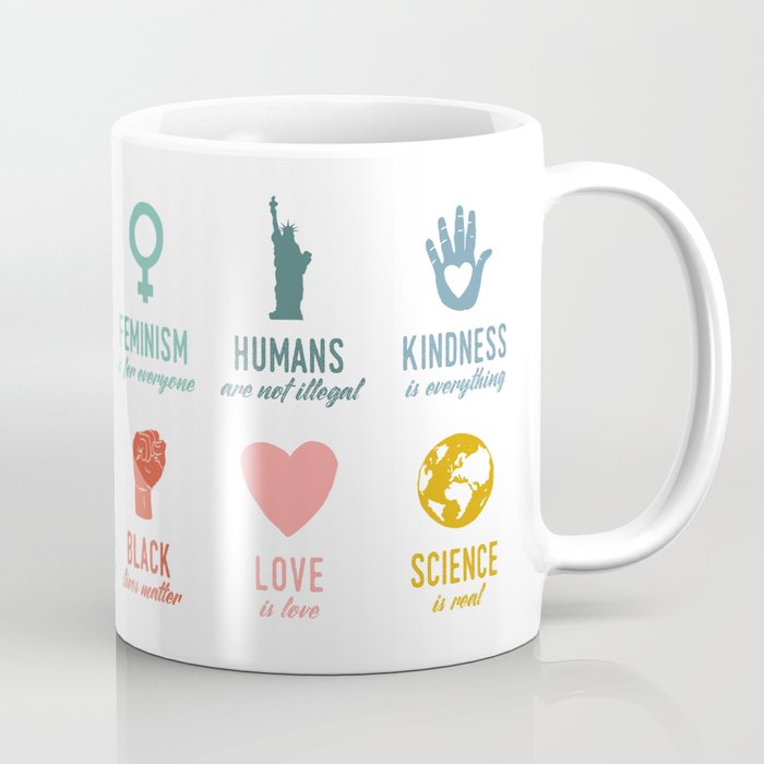 In This House We Believe Coffee Mug by Little Gold Pixel | Society6