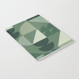 Geometrical modern classic shapes composition 26 Notebook