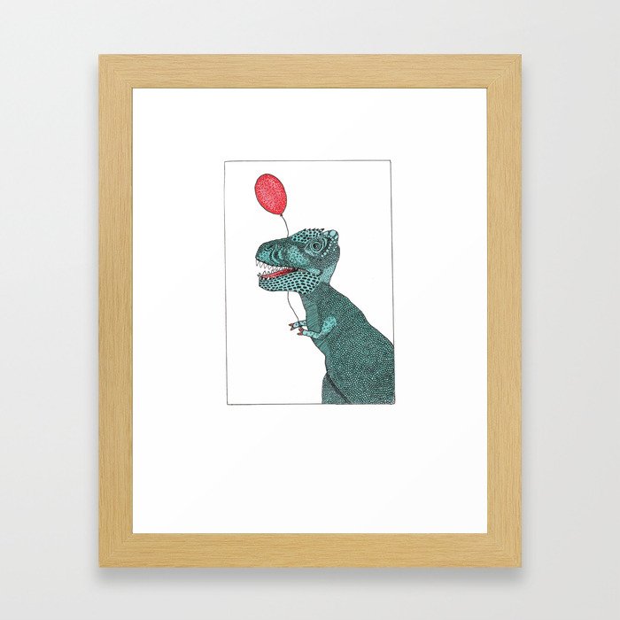 Mr. Dino Framed Art Print
