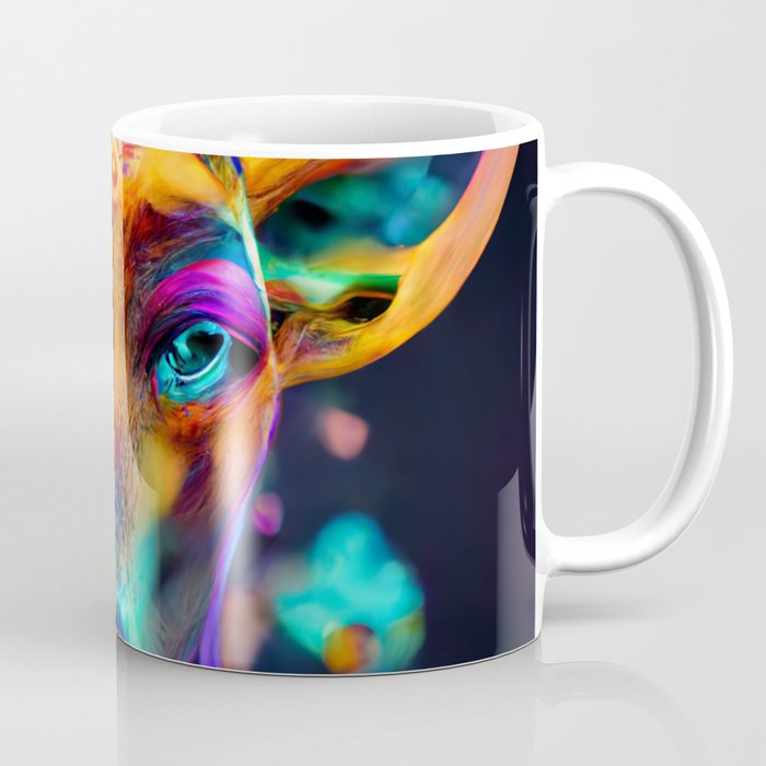 Psychedelic Deer Coffee Mug