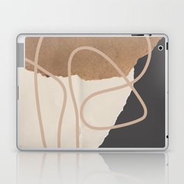 Warm Tones Paper earth   Aeasthetic  Pattern Laptop Skin