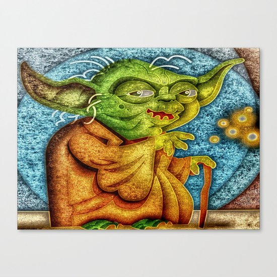 Use The Force Canvas Print