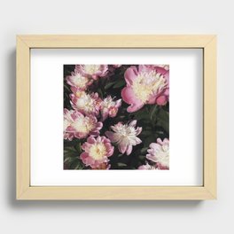 Rococo Peonies  Recessed Framed Print