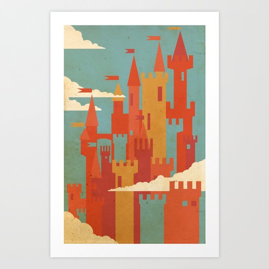 Castles Art Print