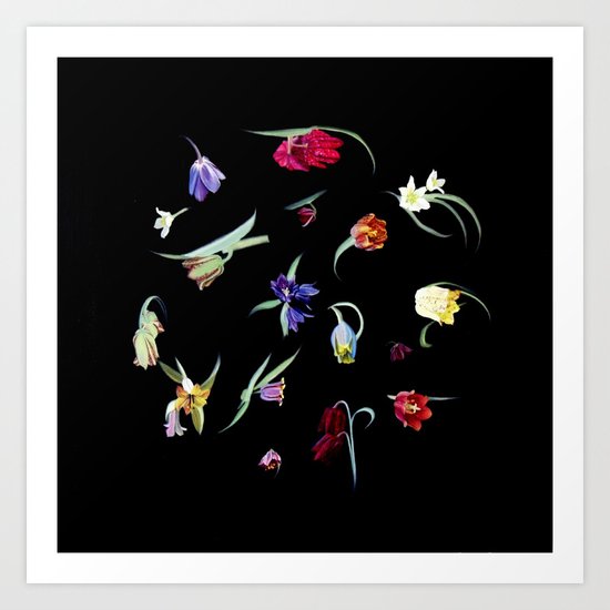 Emerge - Fritilleries Art Print