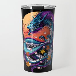Japanese Dragon Travel Mug