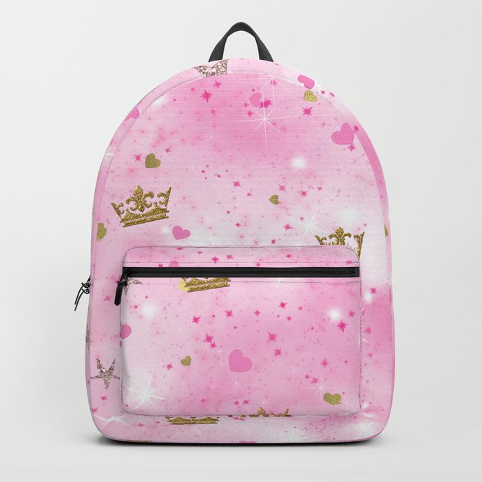 pink princess backpack